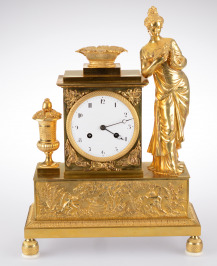 Empire Clock with Allegory of Love