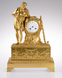 Clock with the Figures of Silenus and Dionysus