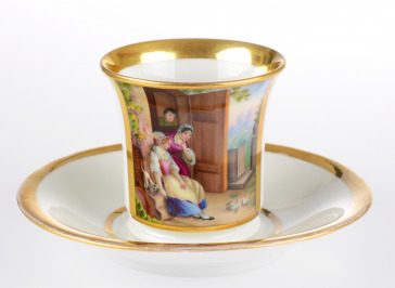 Cup with a Miniature Painting