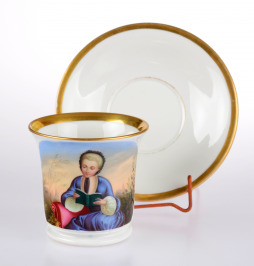Cup with a Miniature Painting