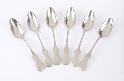 A Set of 6 Silver Spoons