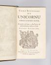 De Unicornu observationes novae [Thomas Bartholin (1616-1680) Caspar Bartholin d. J. (1655-1738)]