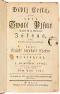 Bible Česká, tzv. Císařská - Starý zákon (I. Teil) (Böhmische Bibel, die sog. Kaiserbibel - Altes Testament) []