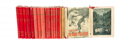 17 dobrodružných románů [Jules Verne (1828-1905), Josef Richard Vilímek (1860-1938)]