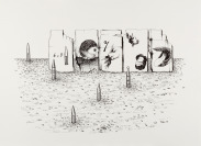 TIR. Cycle de douze dessins 1939-1940 [Toyen (1902-1980) Radovan Ivšić (1921-2009)]