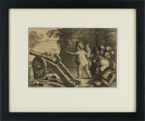 Allegorie des Feuers aus der Serie von Vier Elementen [Wenceslaus Hollar (1607-1677) Pieter van Avont (1600-1652)]