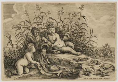 Alegorie Vody ze série Čtyř živlů [Pieter van Avont (1600-1652)]