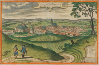 Pohled na město Polná [Jacob Hoefnagel (1573-1630)]