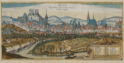 Veduta Brna [Joris Hoefnagel (1542-1600)]