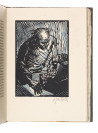 Gobseck - Prioritätsausdruck auf Japanpapier mit Unterschrift des Künstlers [Honoré De Balzac (1799-1850) Jan Konůpek (1883-1950)]