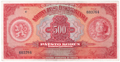 500 korun 