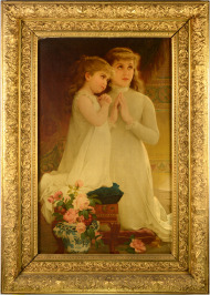 Betende Mädchen [Émile Munier (1840-1895)]