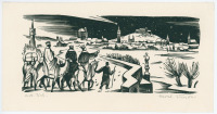 Soubor 11 grafik a kreseb [Pavel Šimon (1920-1958)]