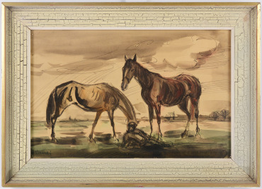 Horses [František Bílkovský (1909-1998)]
