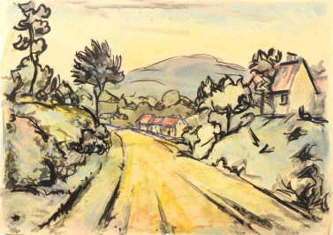 Weg zum Dorf [Karel Srp (1893-1986)]