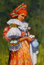 Krojačka [Joža Uprka (1861-1940)]