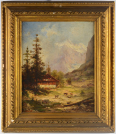 A Mountain Cottage [Alexander Reinhardt (1888-1958)]