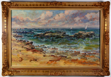 Sea Shore [František Myslivec (1890-1965)]