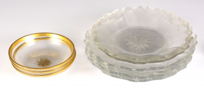 A Collection of Glass Tableware