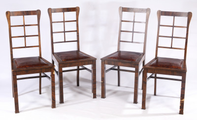 Four Salon Chairs