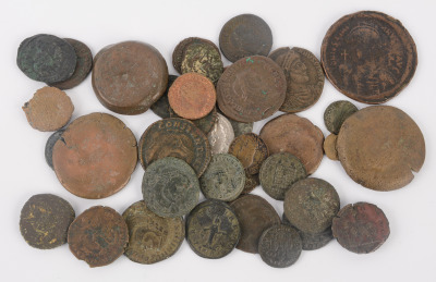 A Collection of 38 Antique Coins