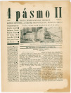 Pásmo (La Zone), revue internationale moderne, edition Devětsil []