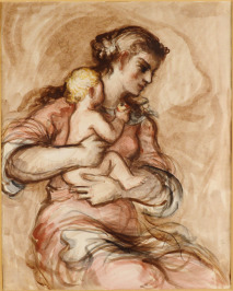 Matka s dítětem [Linka Procházková (1884-1960)]