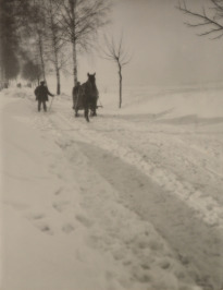 Winter IN DER BÖHMISCH-MÄHRISCHER HÖHE [Jan Lauschmann (1901-1991)]