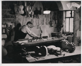 Výroba houslí [František Kollár (1904-1979)]