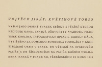 Květinové Torso  [Vojtěch Jirát (1902-1945) František Kobliha (1877-1962)]