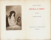 Dívka a Smrt s originálními lepty V. Sivka [Maxim Gorkij (1868-1936) Václav Sivko (1923-1974)]
