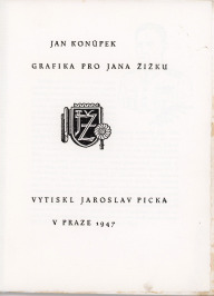 Grafik für Jan Žižka [Jan Konůpek (1883-1950)]
