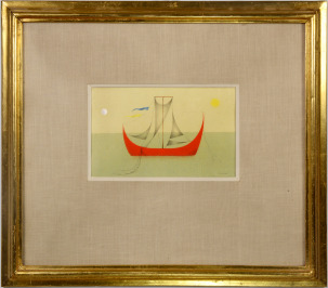 Red Boat [Ludmila Jiřincová (1912-1994)]