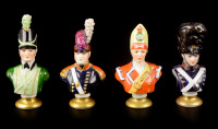 Čtveřice bust vojáků z napoleonských válek []