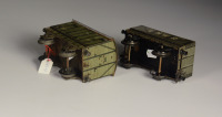 Trojice nákladních vagonů a cisterna [Německo, Norimberk, Georges Carette & Cie,]