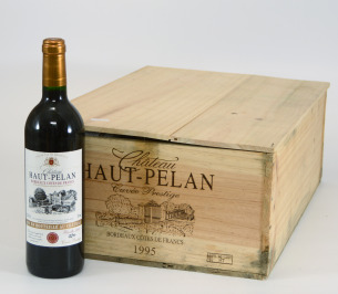 Château Haut Pelan - 12 lahví v dřevěné bedně, 0,75l 