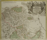 Dvě mapy přerovského kraje  [Johann Christoph Müller (1673-1721)]
