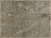 Ručně kolorovaná mapa Valticka (Lednice, Ladná, Reinthal) []