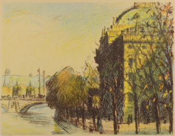 Die Goldene Kapelle (Nationaltheater), Prag [Vincenc Beneš (1883-1979)]