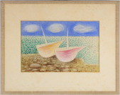Loďky na pobřeží [Jan Zrzavý (1890-1977)]