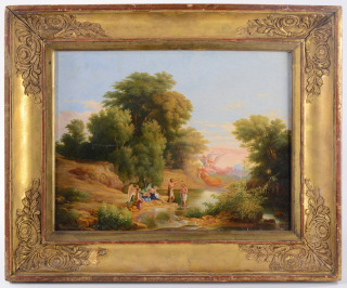 Landschaft mit hl. Johannes d. Täufer [Karl Marko (1791-1860)]