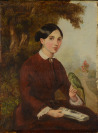 Lady with a Parrot [Anonym]