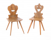 Two Peasant Chairs []