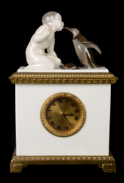 Table clock "Brotneid" [Ferdinand Liebermann (1883-1941)]