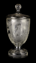 Goblet with Continents