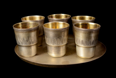 A Collection of Silver Cups