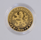 Replika mince 5 haléřů r. 1924 [Jan Lukáš (1944)]