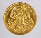 Zlatá pamětní medaile 100 dukát Karla IV. [Karel Zeman (1949)]
