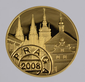 Zlatá pamětní medaile Praga 2008 [Karel Zeman (1949)]