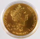 Zlatá 1 oz investiční mince Niue Island 50 dollars Elizabeth II [Jaroslav Bejvl (1941-2016)]
